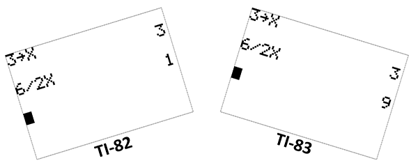 The TI-82 shows the answer as 1, but the TI-83 shows the answer as 9.