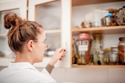 Raid through teacher's closet