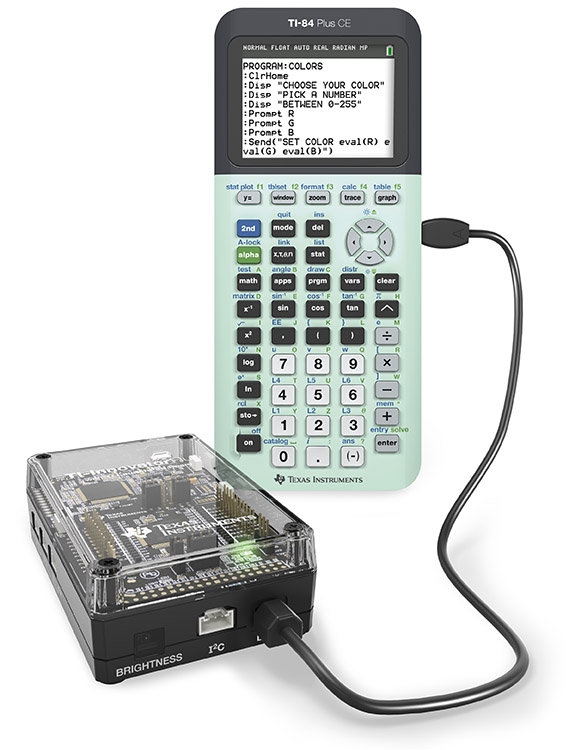 TI -84 Plus CE and TI-Innovator Hub