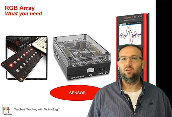 Franklin Neyt - TI-RGB array as an energy meter