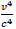 v^4/c^4