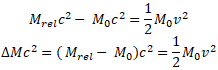 Mrelativistic=